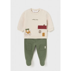 Conjunto sudadera y polaina...