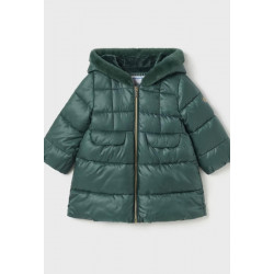 Chaquetón largo verde bebé...