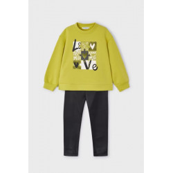 Conjunto legging y sudadera...