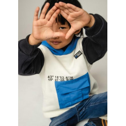 Sudadera bolsillo niño
