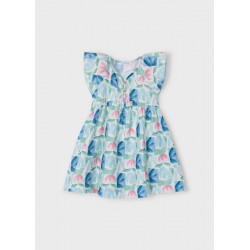 Vestido estampado flores...