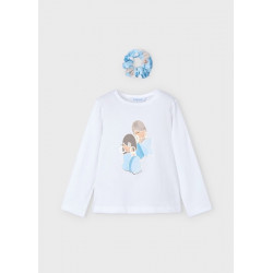 Conjunto camiseta manga...