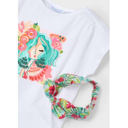 Conjunto camiseta y falda...