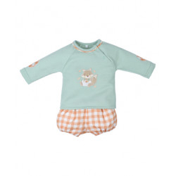 Conjunto sudadera zorrito y...