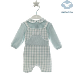 Conjunto jersey y peto bebé...