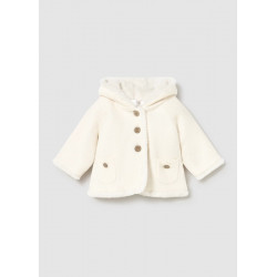 Chaqueta tricot con pelo...