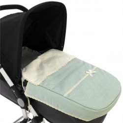 Saco coche polipiel verde...