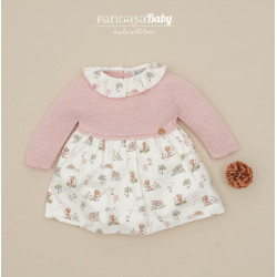 Vestido Teddy rosa...