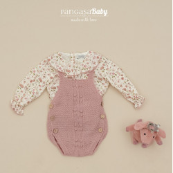 Conjunto blusa y peto Teddy...