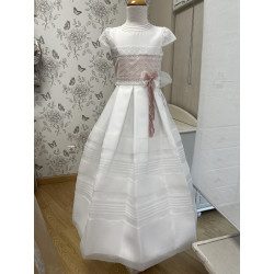 Vestido de Comunión fajín...